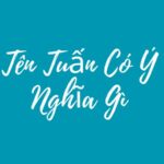 tên tuấn có ý nghĩa gì